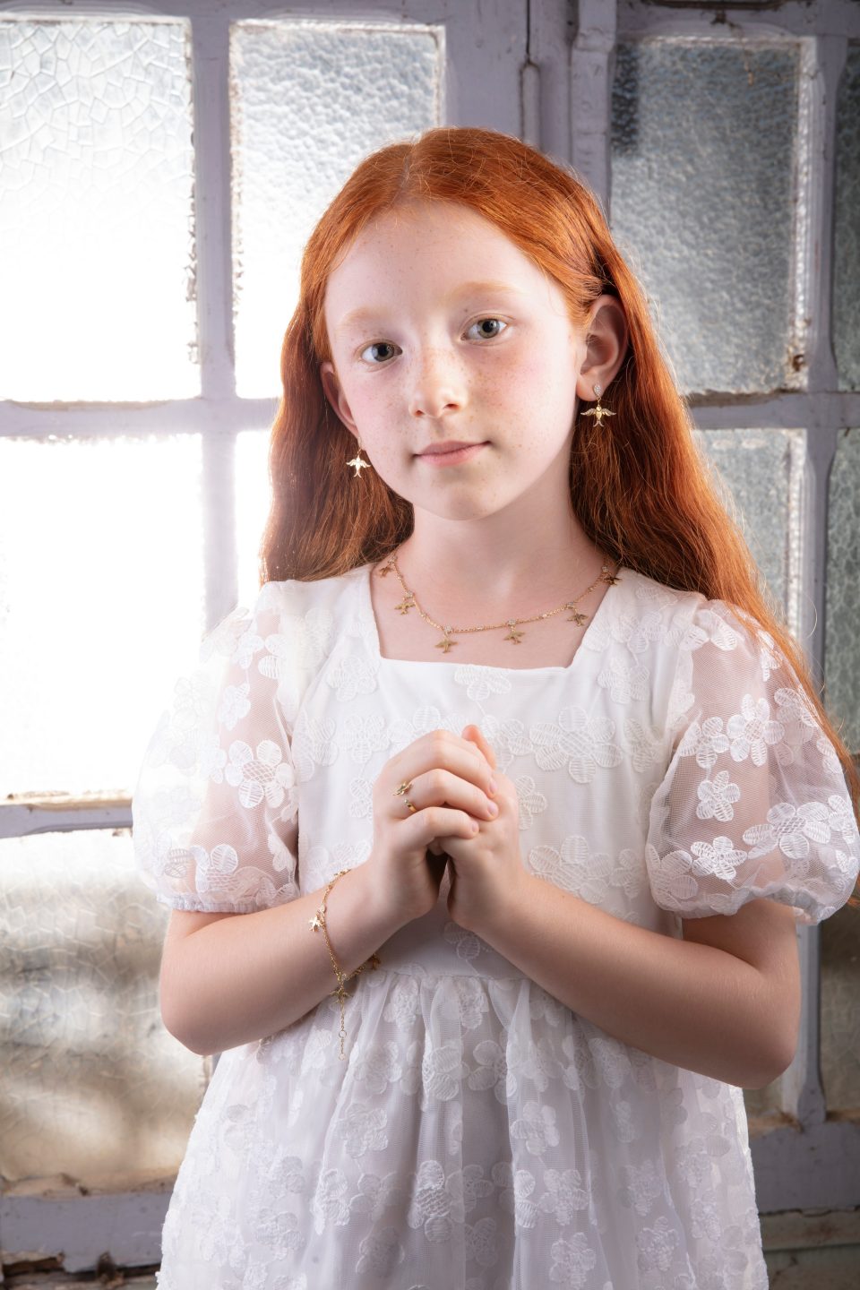 Dancing Birds Sparkling Diamonds Earing