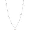 Joyful flock of Birds Diamond Lariat Necklace