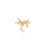 Flight of Elegance Stackable Diamond Bird Ring 