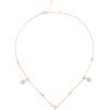 Glamorous Marquise Semi Full Pears Diamond Embossed Choker Necklace