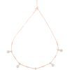 Brilliant Marquise Full Pears Diamond Embossed Choker Necklace