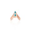 Wings of Sovereignty turquoise and Diamond Ring