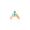 Wings of Sovereignty turquoise and Diamond Ring
