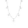 Vivacious Avian Multi Birds Diamond Necklace