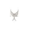 Regal Soaring Bird Stackable Diamond Ring